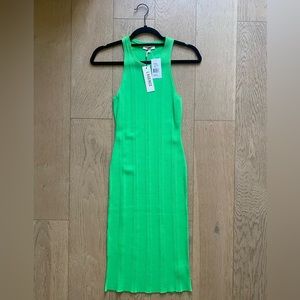 NWT L’Agence Shelby Dress in Pop Green Size XS